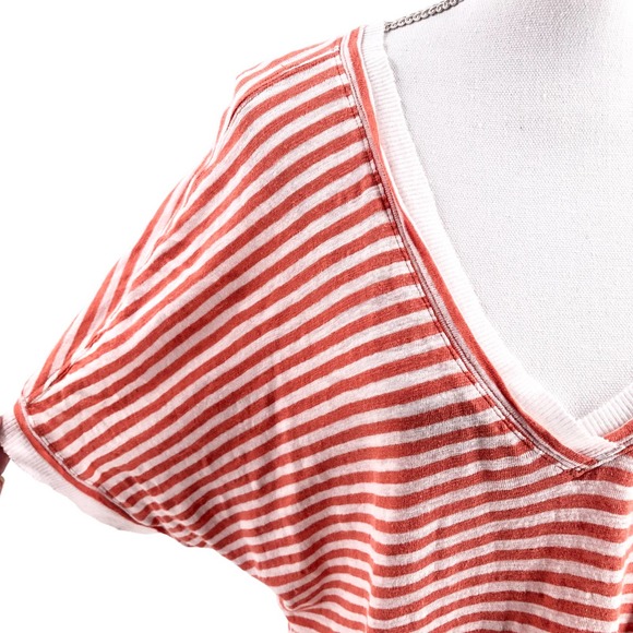 Free People We the Free Womens Size Medium Take Me Boxy Linen Cotton Shirt - Picture 5 of 8